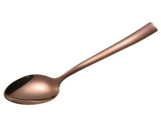 Κουτάλι Φαγητού Porto 03335 19,8cm Copper Dinox Ανοξείδωτο Ατσάλι