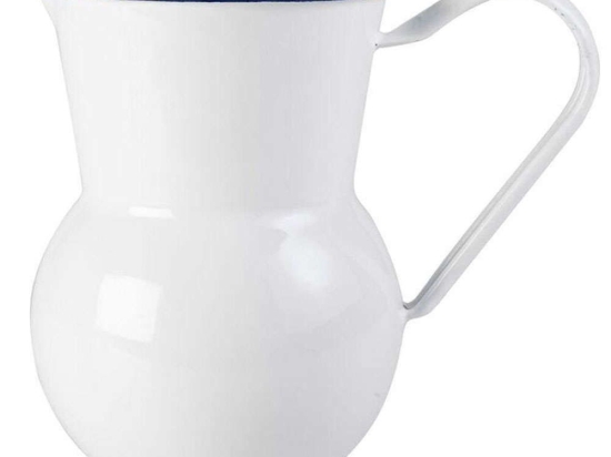 Κανάτα Εμαγιέ Blanca 904915 1500ml White-Blue Ibili Εμαγιέ