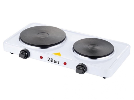 Εστία Ηλεκτρική ZLN2180 Εμαγιέ Διπλή 24x46cm White Zilan Εμαγιέ