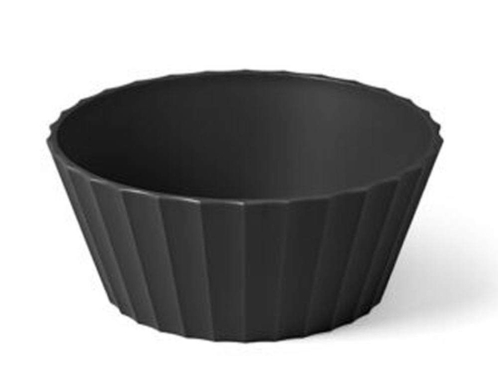 Μπωλ Σερβιρίσματος Hera S 15x6cm Carbon Black Blim+ Πολυπροπυλένιο