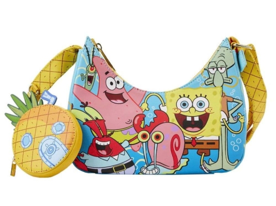 Τσαντάκι Χιαστί Παιδικό Nickelodeon: Spongebob Squarepants NICTB0016 Multi Loungefly