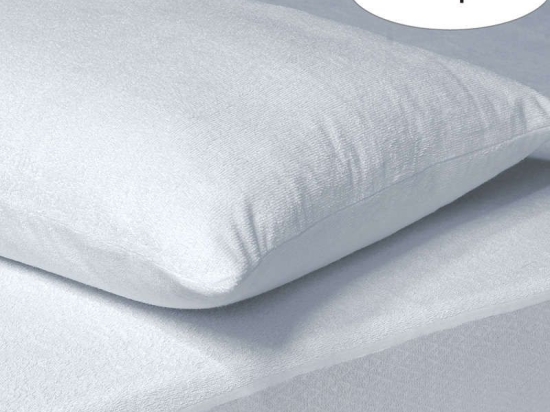 Κάλυμμα Μαξιλαριού Αδιάβροχο Σετ 2τμχ 1089 White Das Home 50Χ70 50x70cm 100% Βαμβάκι
