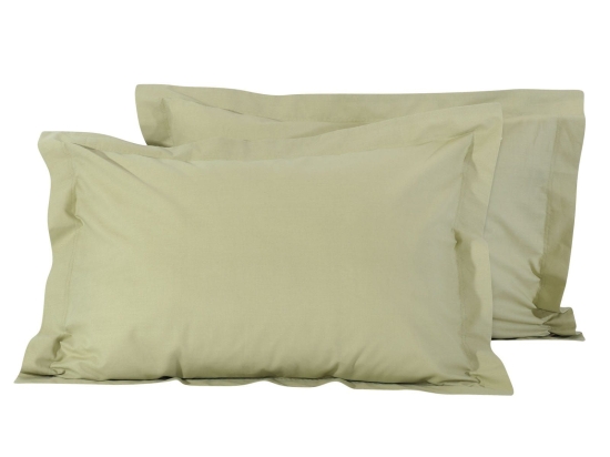 Μαξιλαροθήκες Σετ 2τμχ 1016 Green Das Home 50Χ70 50x75cm 100% Βαμβάκι