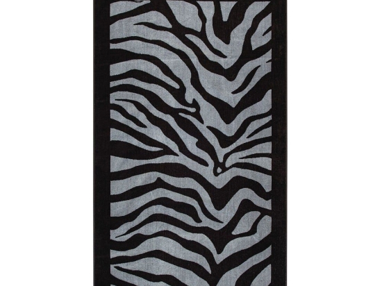 Πετσέτα Θαλάσσης 3604 Black-Grey Greenwich Polo Club Θαλάσσης 90x170cm 100% Βαμβάκι