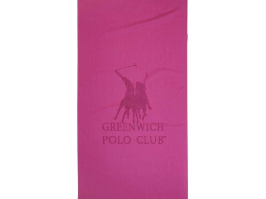 Πετσέτα Θαλάσσης 3781 Fuchsia Greenwich Polo Club Θαλάσσης 80x170cm 100% Βαμβάκι