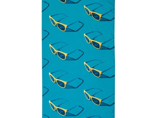 Πετσέτα Θαλάσσης Παιδική 3720 Blue-Yellow Greenwich Polo Club Θαλάσσης 70x140cm 100% Βαμβάκι