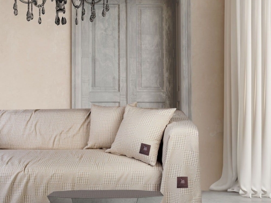 Ριχτάρι 2785 Ecru-Beige Greenwich Polo Club Διθέσιο 180x250cm Βαμβάκι-Πολυέστερ