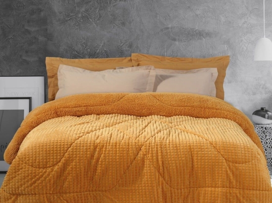 Κουβερτοπάπλωμα Sherpa 1163 Carry Das Home Μονό 160x220cm Πολυέστερ