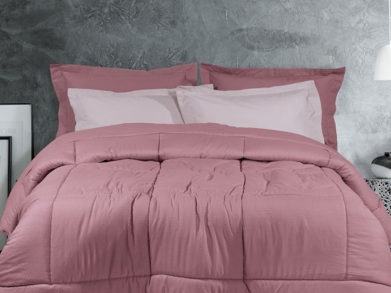 Πάπλωμα Happy 9570 Blush Pink Das Home Μονό 160x230cm Microfiber