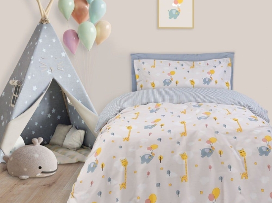 Πάπλωμα Παιδικό 4824 Multi Das Kids Μονό 160x240cm 100% Βαμβάκι