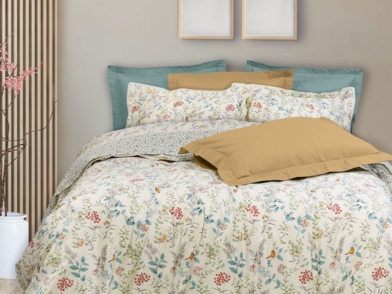 Σεντόνια Prestige 1659 (Σετ 4τμχ) Multi Das Home Υπέρδιπλο 240x260cm 100% Βαμβακοσατέν