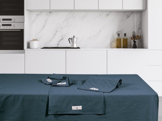 Τραπεζομάντηλο 2643 Blue Greenwich Polo Club 140X240 100% Βαμβάκι