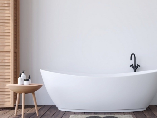 Ταπέτο Μπάνιου 0676 Grey Das Home 50X80cm 50x80cm 100% Βαμβάκι