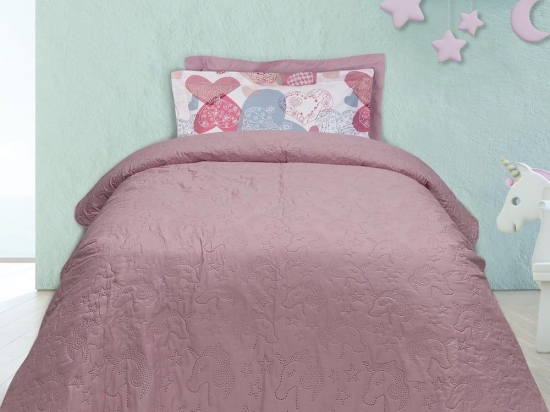 Κουβερλί Παιδικό 4862 Lila Das Home Μονό 160x240cm Microfiber