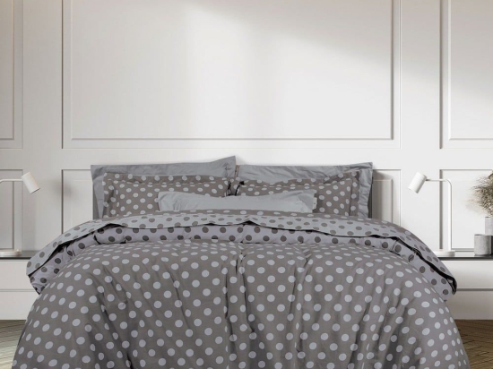 Σεντόνια 2142 (Σετ 3τμχ) Grey Greenwich Polo Club Μονό 170x260cm 100% Βαμβάκι