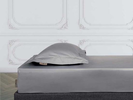 Σεντόνι 2255 Με Λάστιχο Light Grey Greenwich Polo Club King Size 180x235cm 100% Βαμβακοσατέν