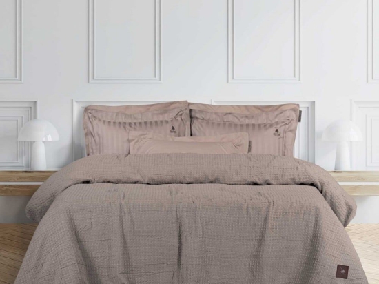 Κουβέρτα Πικέ 3401 Beige Greenwich Polo Club Μονό 170x250cm Βαμβάκι-Πολυέστερ