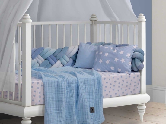 Κουβέρτα Βρεφική 2995 Ciel Greenwich Polo Club Κούνιας 105x150cm 100% Βαμβάκι