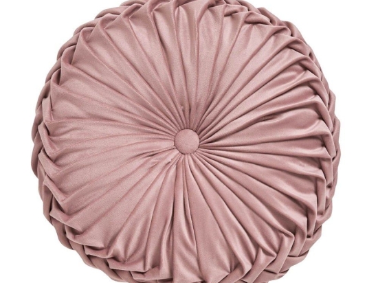 Μαξιλάρι Διακοσμητικό 0245 (Με Γέσμιση) Pink Das Home 40Χ40 Πολυέστερ