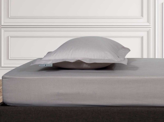 Σεντόνι 2508 Με Λάστιχο Beige Greenwich Polo Club Διπλό 120x235cm Βαμβάκι-Πολυέστερ