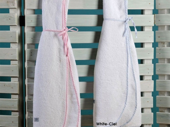 Κάπα Βρεφική 25-0100 White-Pink Down Town