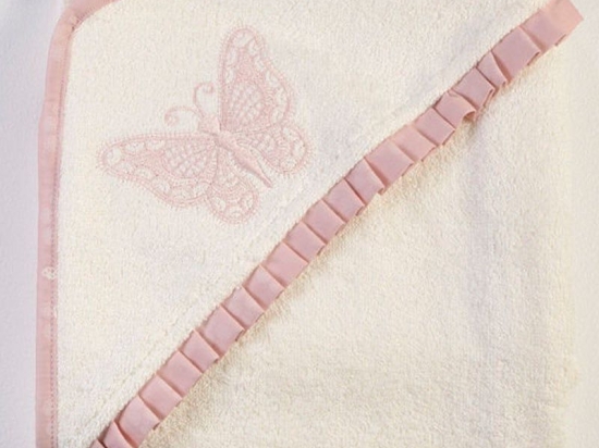 Κάπα Βρεφική ΣΧ.116 Dreamland White-Pink Down Town