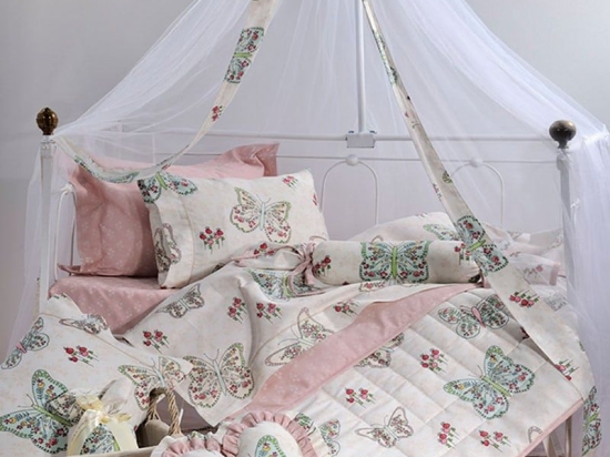 Κουβερλί Βρεφικό ΣΧ.122 Multi Down Town 95x145cm 100% Βαμβακοσατέν