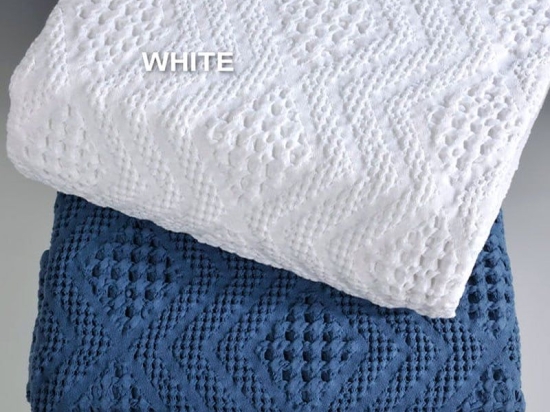 Κουβέρτα ΣΧ.871 White Down Town Υπέρδιπλο 230x260cm 100% Βαμβάκι