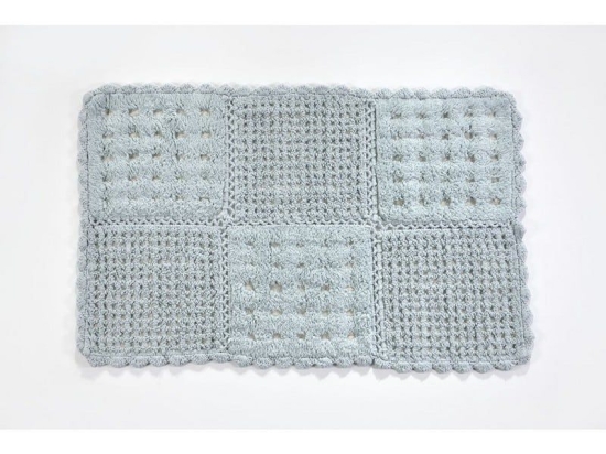 Πατάκι Μπάνιου Biscuit Light Green Down Town 70 x 160cm 100% Βαμβάκι