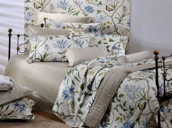 Σεντόνια ΣΧ.749 Σετ 4τμχ White-Multi Down Town Υπέρδιπλο 245χ270cm 100% Βαμβακοσατέν