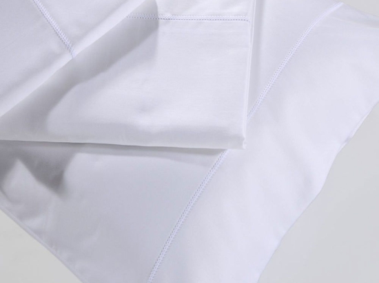 Μαξιλαροθήκες S250/1 Σετ 2τμχ Oxford White Down Town 52X75 100% Βαμβακοσατέν