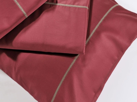 Σεντόνι S250/9 Red Down Town Υπέρδιπλo 245x280cm 100% Βαμβακοσατέν