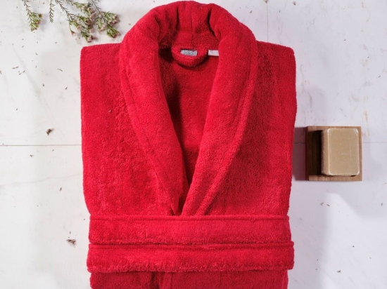 Μπουρνούζι Dalia Red Down Town