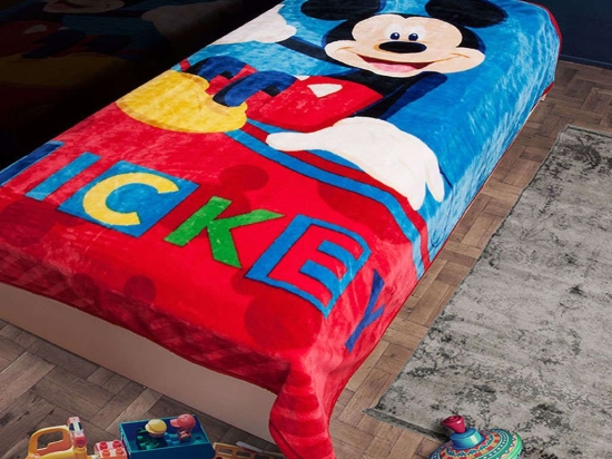 Κουβέρτα Παιδική Mickey 561 Digital Print DimCol Μονό 160x220cm Πολυέστερ