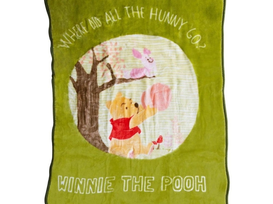 Κουβέρτα Βρεφική Disney Winnie 01 Digital Print DimCol Κούνιας 110x140cm Πολυέστερ