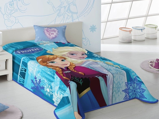Κουβέρτα Παιδική Disney Frozen 500 Digital Print DimCol Μονό 160x220cm Πολυέστερ