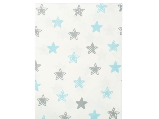 Μαξιλαροθήκη Παιδική Star 104 Sky blue DimCol 50Χ70 50x70cm 100% Βαμβάκι