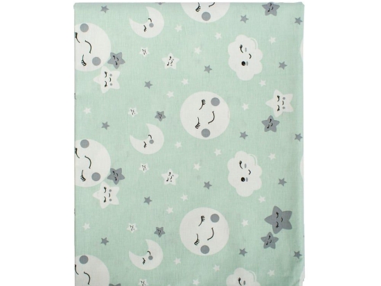Παπλωματοθήκη Παιδική Smile 80 Green DimCol Μονό 160x240cm 100% Βαμβάκι
