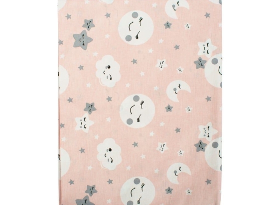 Σεντόνια Παιδικά Σετ 2τμχ Smile 82 Coral DimCol Μονό 160x240cm 100% Cotton