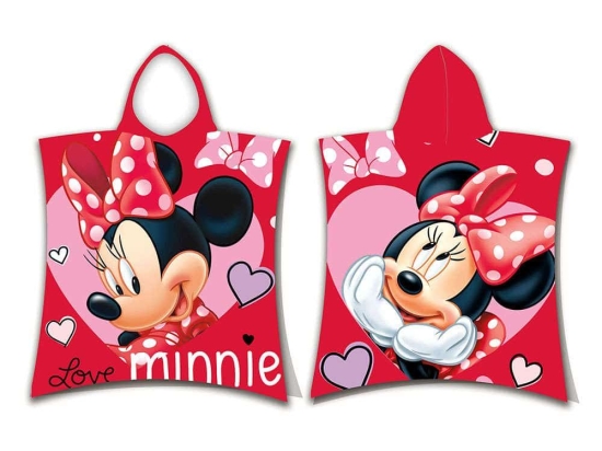 Πόντσο Disney Minnie 05 Red DimCol