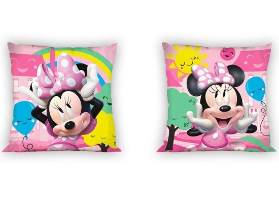 Μαξιλάρι Διακοσμητικό (Με Γέμιση) Παιδικό Minnie 19 Digital Print DimCol 40Χ40 40x40cm Microfiber