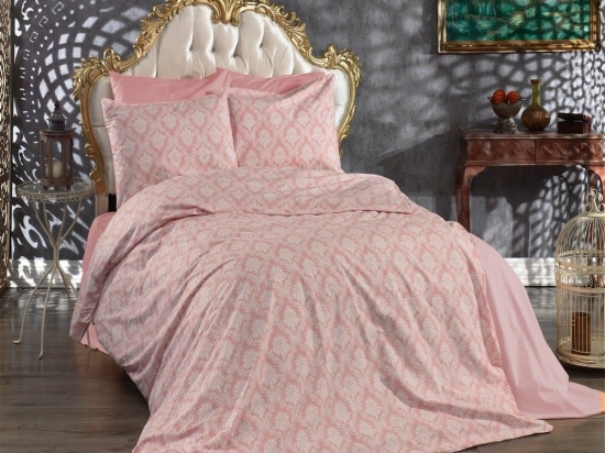 Πάπλωμα Οφηλία 277 Pink DimCol Υπέρδιπλo 220x240cm Βαμβάκι-Πολυέστερ