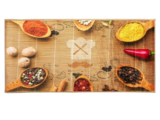 Χαλάκι Κουζίνας Spices 247 Multi DimCol 80X200cm Πολυέστερ