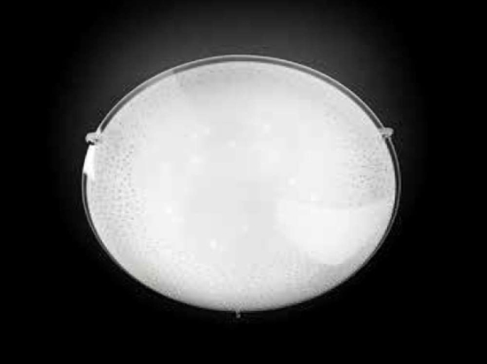 Φωτιστικό Οροφής - Πλαφονιέρα 6570 B LN 12W Led Φ30cm White Perenz Μέταλλο,Γυαλί