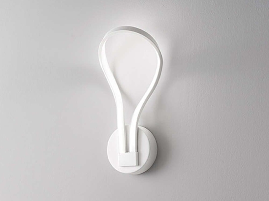 Φωτιστικό Τοίχου - Απλίκα 6615 B LC 13W Led 17x39cm White Perenz Αλουμίνιο