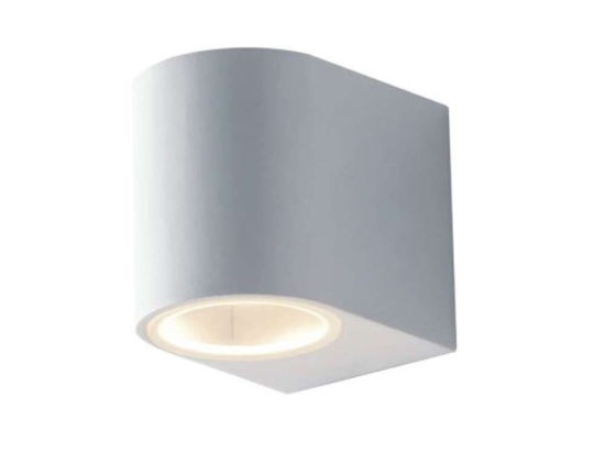 Φωτιστικό Τοίχου - Απλίκα One I-ONE-AP1 BCO 1xGU10 IP54 9,3x8x6,7cm White Intec