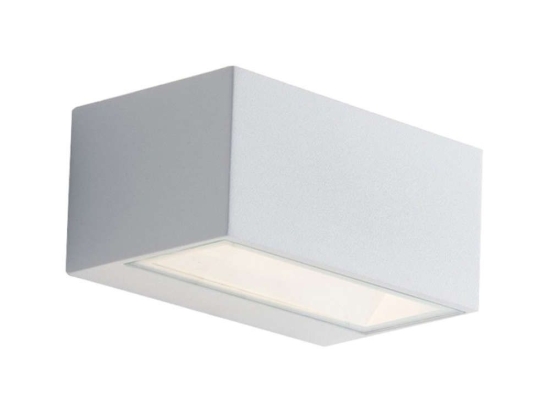 Φωτιστικό Τοίχου - Απλίκα Twin LED-W-TWIN-M BCO 20W Led 22x10,3x8,5cm White Intec