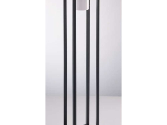 Φωτιστικό Δαπέδου Kyoto LED-KYOTO-P80 2,5W Led Με Ηλιακό Πάνελ & Αισθητήρα 14,5x14,5x80cm Anthracite
