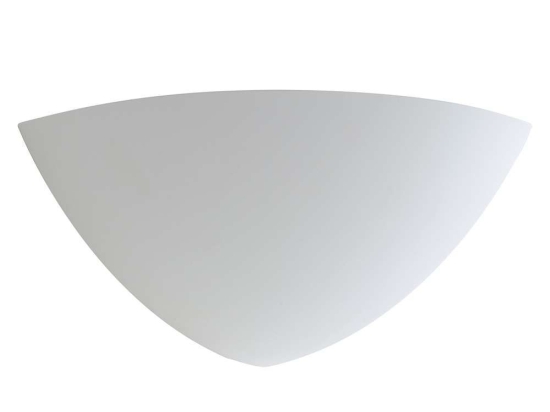 Φωτιστικό Τοίχου - Απλίκα Santorini I-SANTORINI-AP 1xE14 13W 29x21x11,5cm White Intec Γύψος