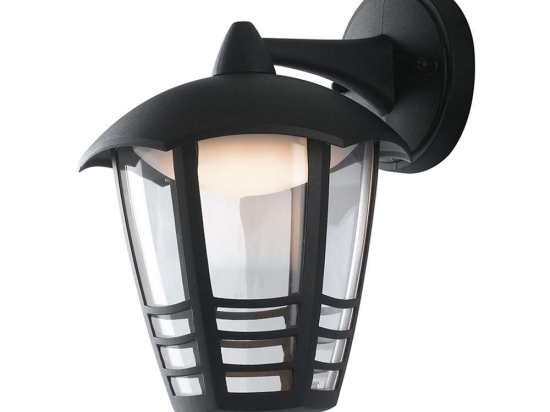 Φωτιστικό Τοίχου - Απλίκα Down Cloe LANT-CLOE/AP1B 12W Led 19,3x17x23cm Black Intec